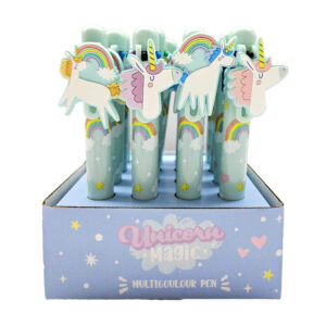 Multi Colour Pen (6 Colours) - Unicorn Magic