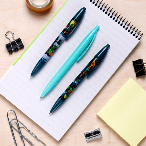 Recycled ABS 3 Piece Pen Set - Animal Kingdom - Image 7
