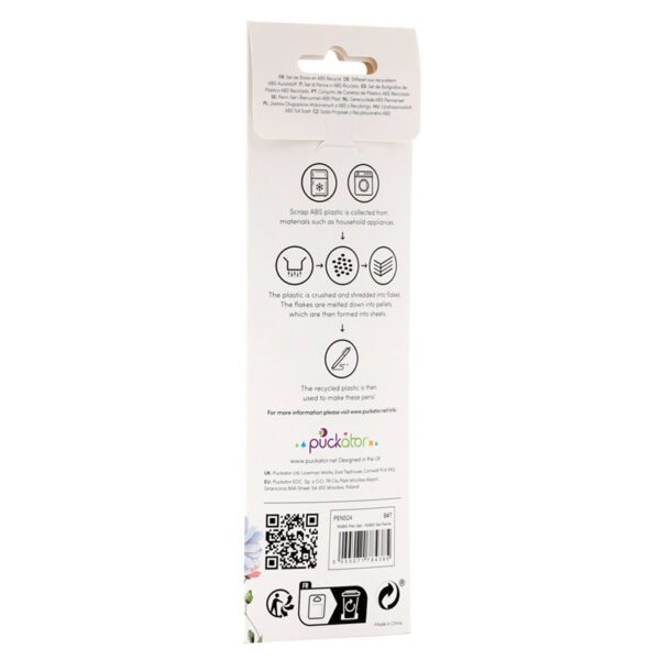 Recycled ABS 3 Piece Pen Set - Nectar Meadows - Image 3