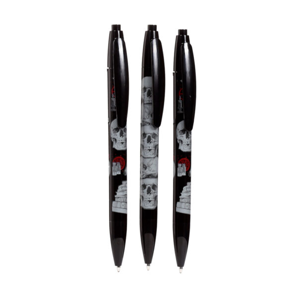 Recycled ABS 3 Piece Pen Set - Gothica - Image 2