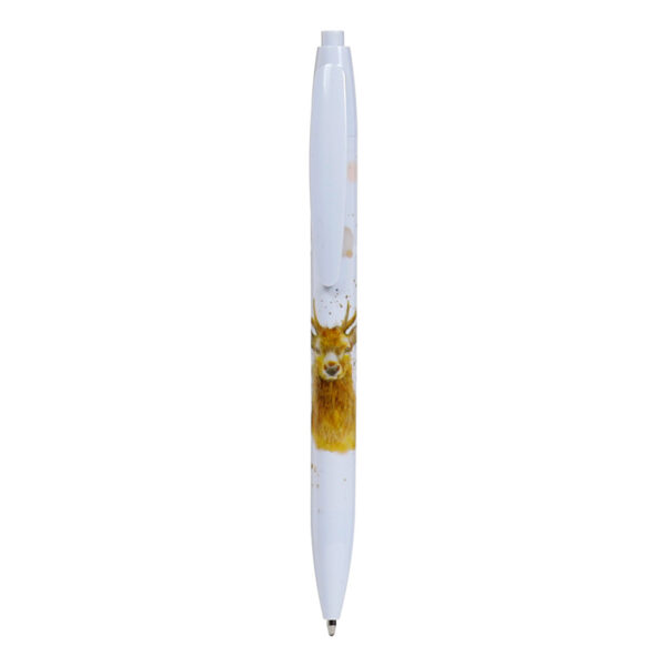 Recycled ABS 3 Piece Pen Set - Jan Pashley Stag - Image 4