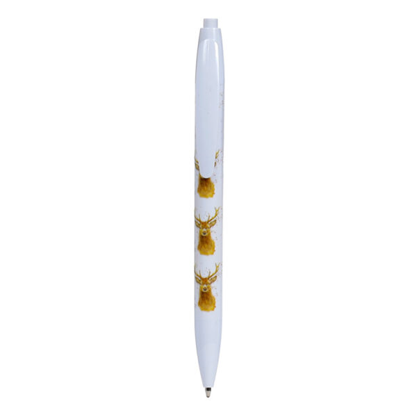 Recycled ABS 3 Piece Pen Set - Jan Pashley Stag - Image 5