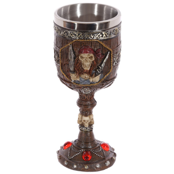 Pirate Design Decorative Goblet - Image 2