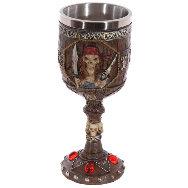 Pirate Design Decorative Goblet - Image 4