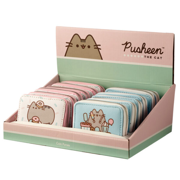 Small Zip Around Wallet - Pusheen the Cat Foodie - Image 8