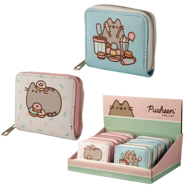 Small Zip Around Wallet - Pusheen the Cat Foodie - Image 9