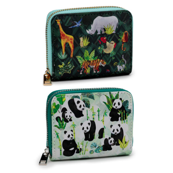 Small Zip Around Wallet - Animal Kingdom - Image 2