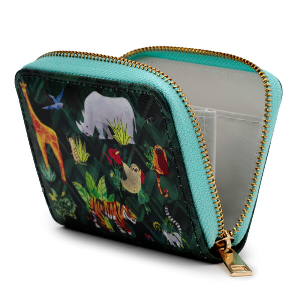 Small Zip Around Wallet - Animal Kingdom - Image 3