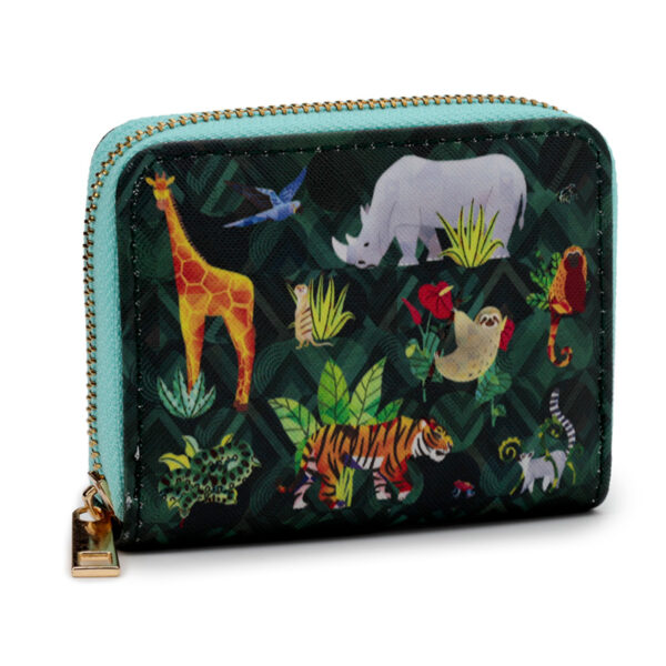 Small Zip Around Wallet - Animal Kingdom - Image 5