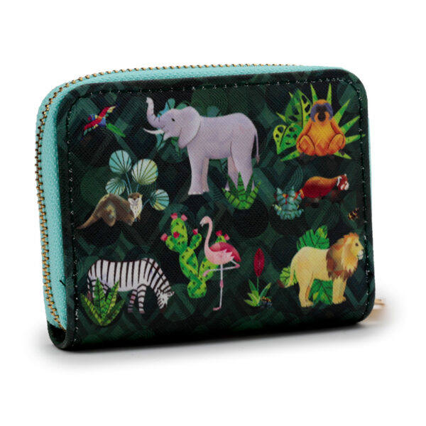 Small Zip Around Wallet - Animal Kingdom - Image 7