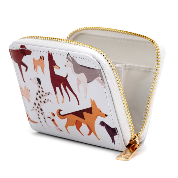 Small Zip Around Wallet - Barks Dog - Image 3