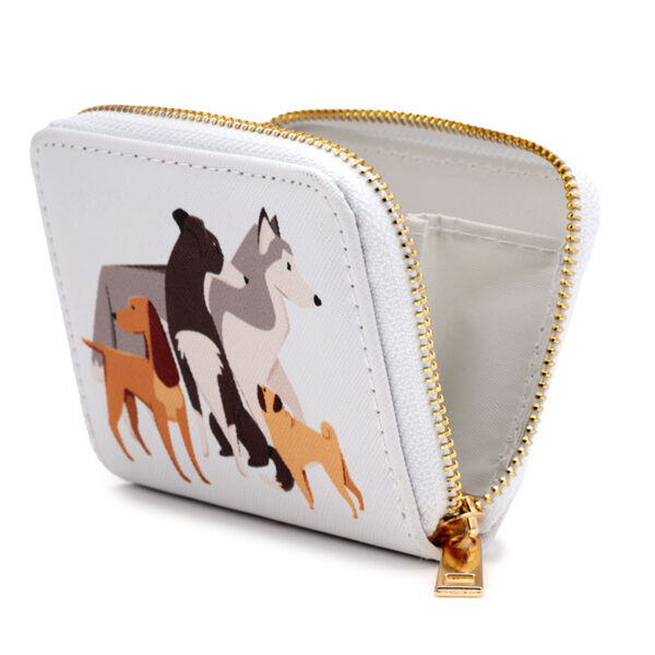 Small Zip Around Wallet - Barks Dog - Image 4
