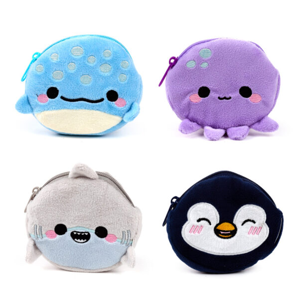 Plush Change Purse - Adoramals Ocean - Image 2