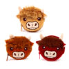 Plush Change Purse - Highland Coo Cow - Image 2