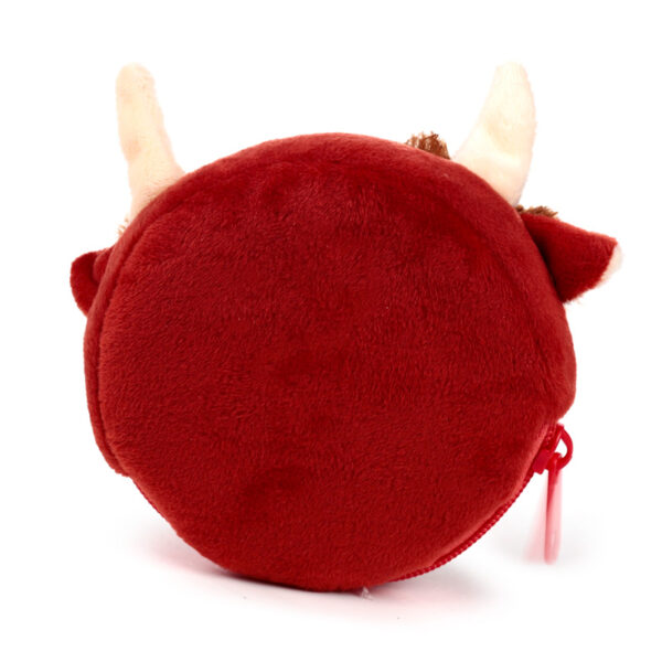 Plush Change Purse - Highland Coo Cow - Image 8