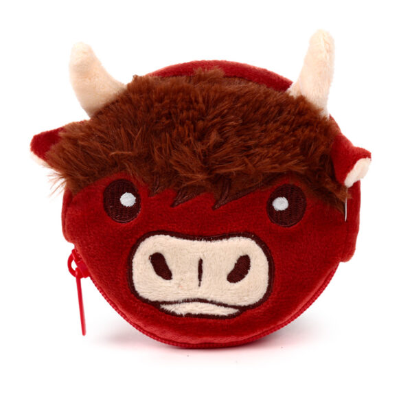 Plush Change Purse - Highland Coo Cow - Image 11