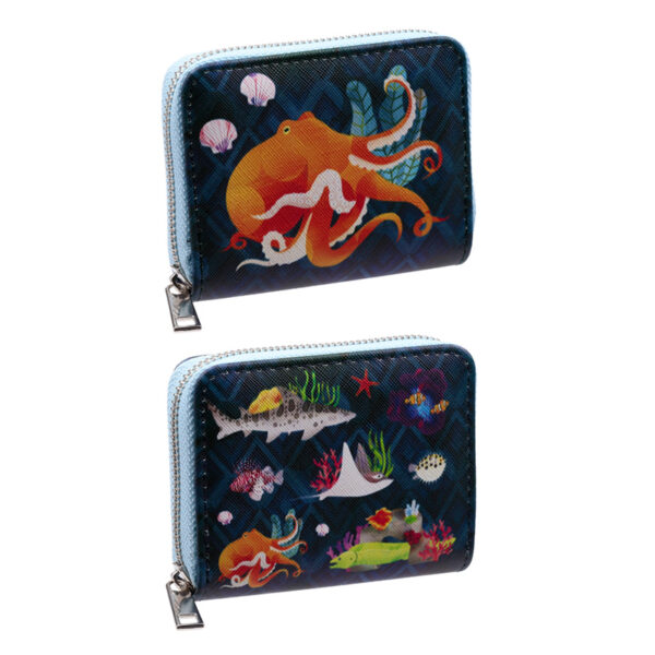 Small Zip Around Wallet - Marine Kingdom - Image 2