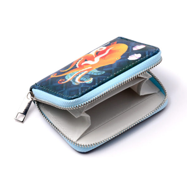Small Zip Around Wallet - Marine Kingdom - Image 3
