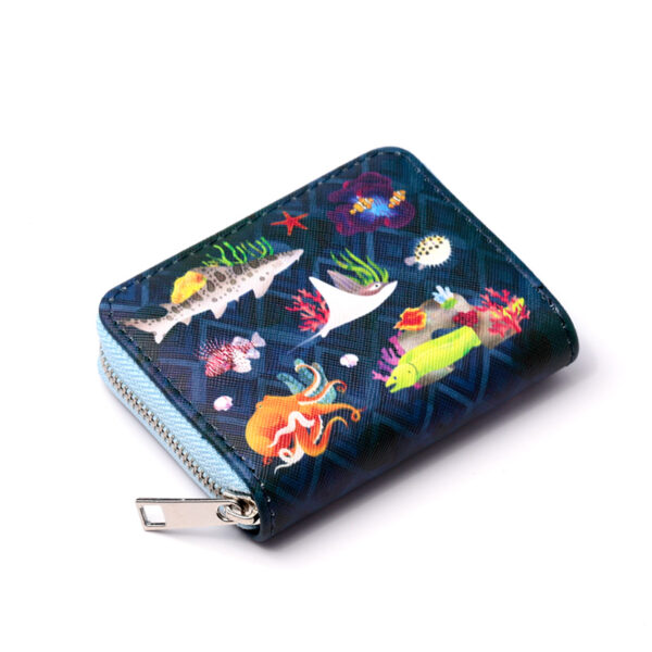 Small Zip Around Wallet - Marine Kingdom - Image 4