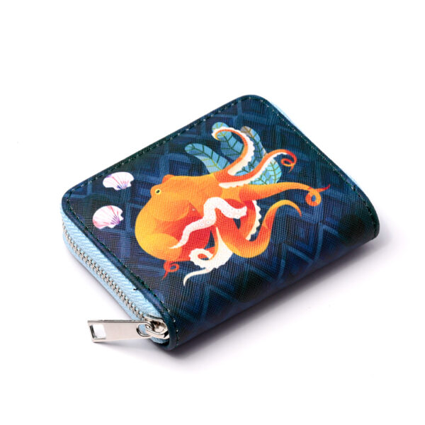 Small Zip Around Wallet - Marine Kingdom - Image 5