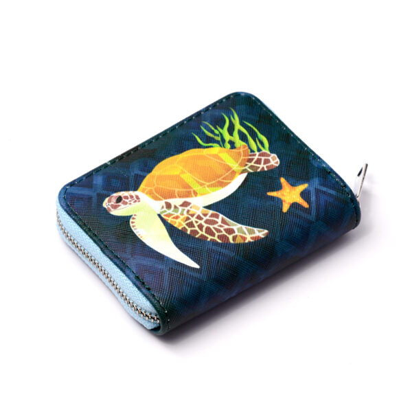 Small Zip Around Wallet - Marine Kingdom - Image 6
