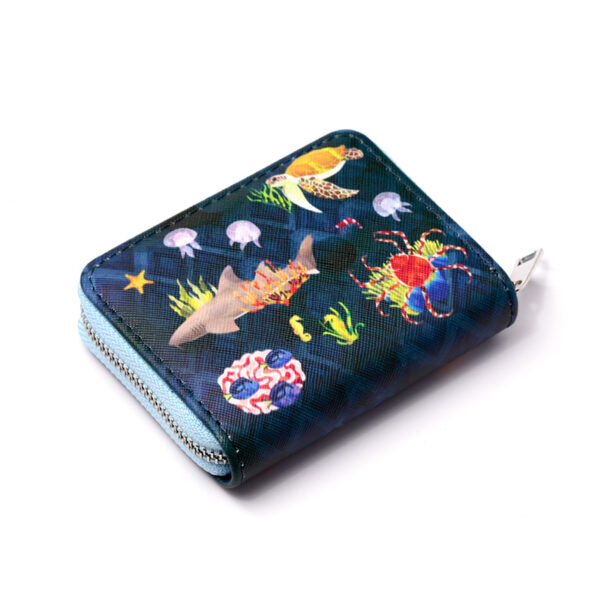 Small Zip Around Wallet - Marine Kingdom - Image 7