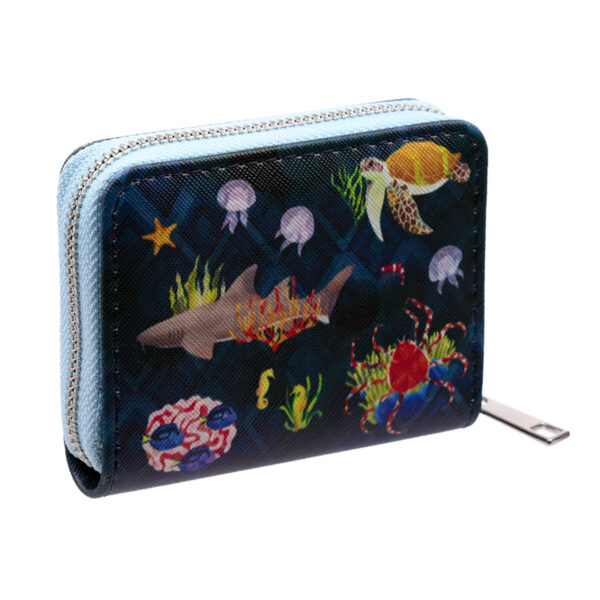 Small Zip Around Wallet - Marine Kingdom - Image 10