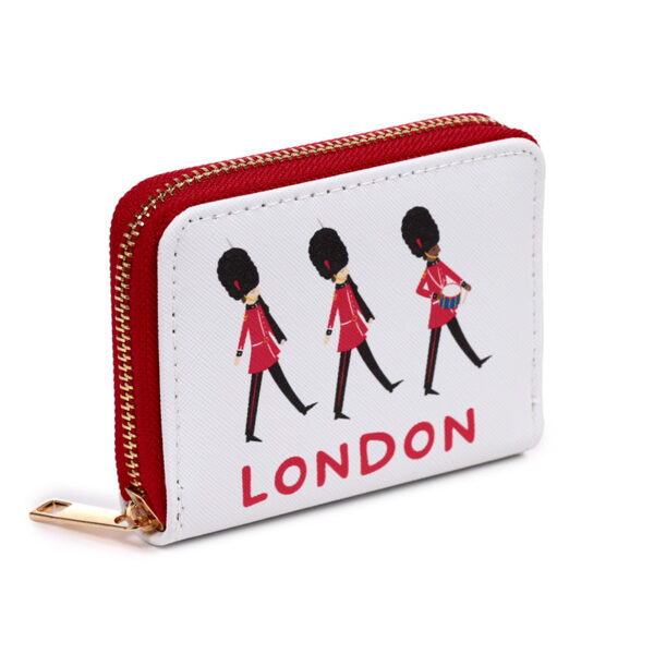 Small Zip Around Wallet - London Souvenir - Image 9