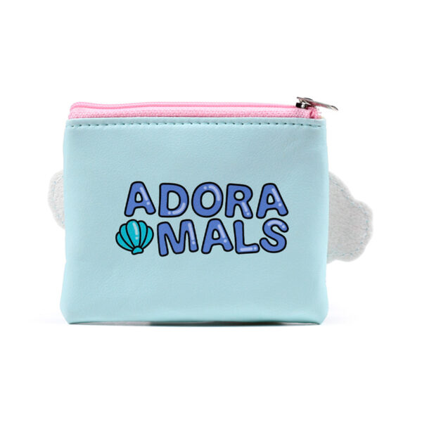 Shaped Change Purse - Adoramals Maddie the Axolotl - Image 4