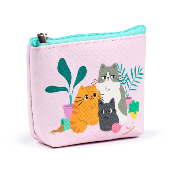 PVC Purse - Beans & Co Cats - Image 4