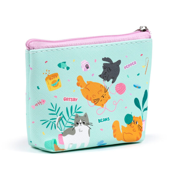 PVC Purse - Beans & Co Cats - Image 5