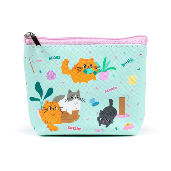 PVC Purse - Beans & Co Cats - Image 7