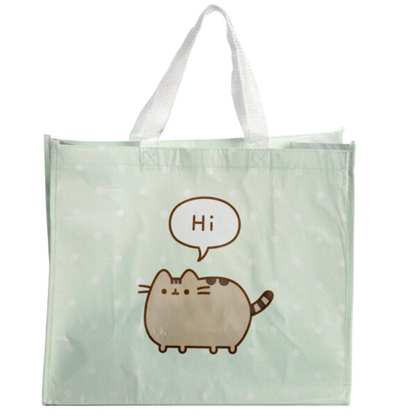 Recycled RPET Reusable Shopping Bag - Pusheen the Cat - Image 2