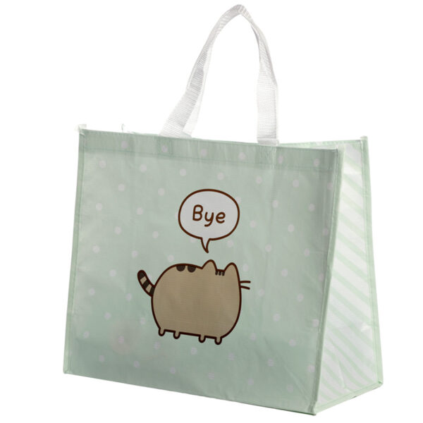 Recycled RPET Reusable Shopping Bag - Pusheen the Cat - Image 3