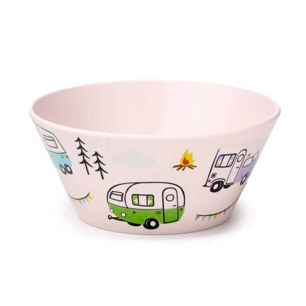 Recycled RPET Set of 4 Picnic Bowls - Wildwood Caravan - Image 3