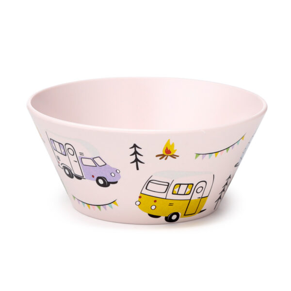 Recycled RPET Set of 4 Picnic Bowls - Wildwood Caravan - Image 4