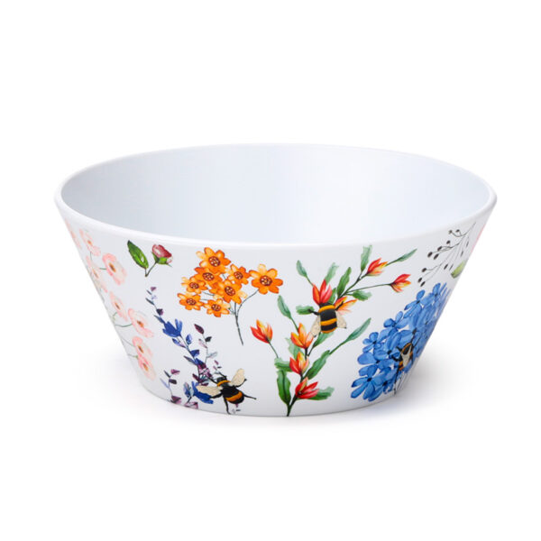 Recycled RPET Set of 4 Picnic Bowls - Nectar Meadows - Image 6