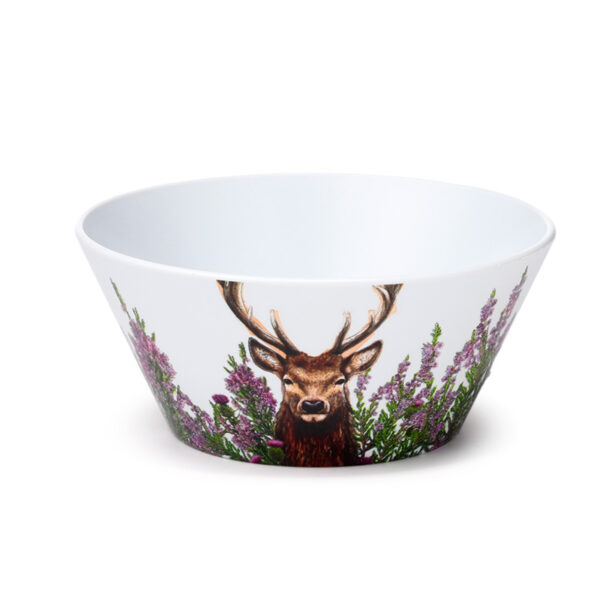 Recycled RPET Set of 4 Picnic Bowls - Wild Stag - Image 3
