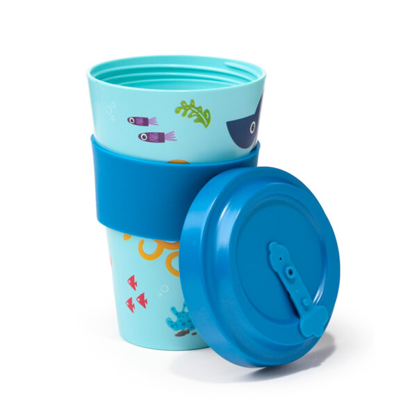 Recycled RPET Travel Mug 400ml - Splosh Sealife - Image 4