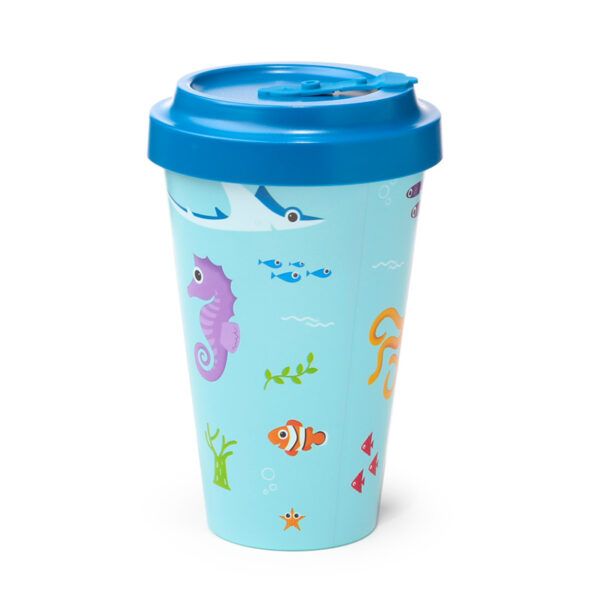 Recycled RPET Travel Mug 400ml - Splosh Sealife - Image 7