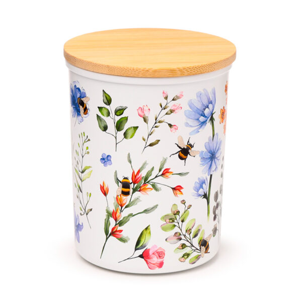 Recycled RPET Set of 2 Storage Jars S/M - Nectar Meadows - Image 5