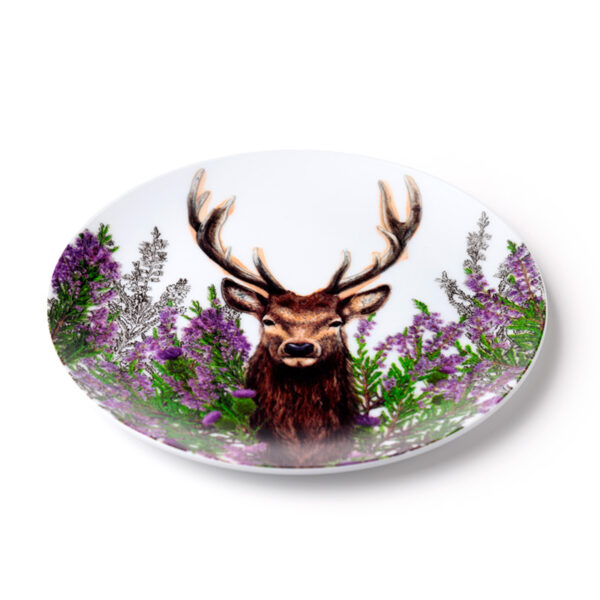 Recycled RPET Set of 4 Picnic Plates - Wild Stag - Image 4