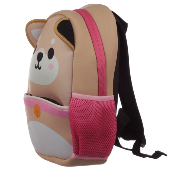 Kids School Neoprene Rucksack/Backpack - Adoramals Shiba Inu Dog - Image 2