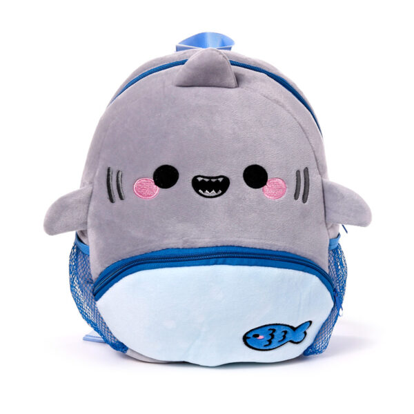 Kids School Rucksack Backpack - Adoramals Archie the Shark - Image 2
