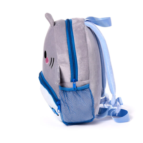 Kids School Rucksack Backpack - Adoramals Archie the Shark - Image 5