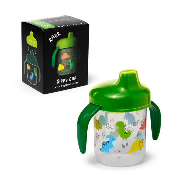 Reusable Shatterproof Sippy Cup - Dinosauria Jr - Image 11