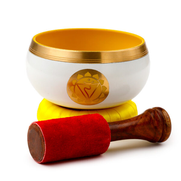 Chakra Singing Bowl - Yellow - Image 2