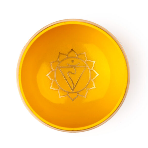 Chakra Singing Bowl - Yellow - Image 3