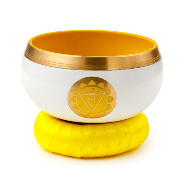 Chakra Singing Bowl - Yellow - Image 5