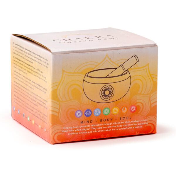 Chakra Singing Bowl - Yellow - Image 7